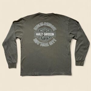 2009 Harley Davidson New York City ‘ Ride With Pride ‘ Thermal Long Sleeve Tee